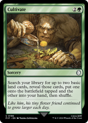 Cultivate Fallout Commander