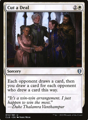 CutADeal__99960 Cut a Deal Commander Legends: Baldur's Gate