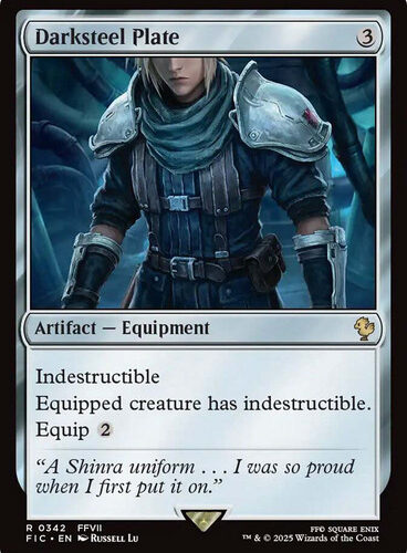DarksteelPlate__09393 Darksteel Plate FINAL FANTASY Commander