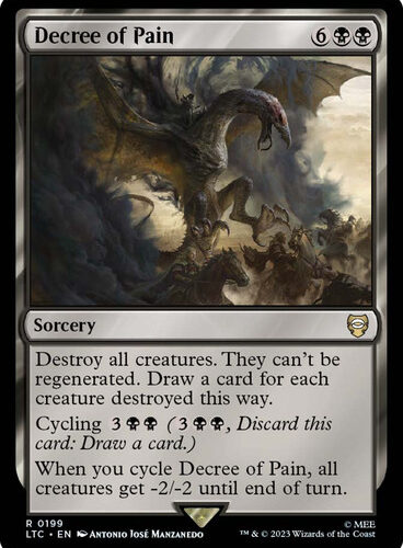 Decree of Pain The Lord of the Rings Commander