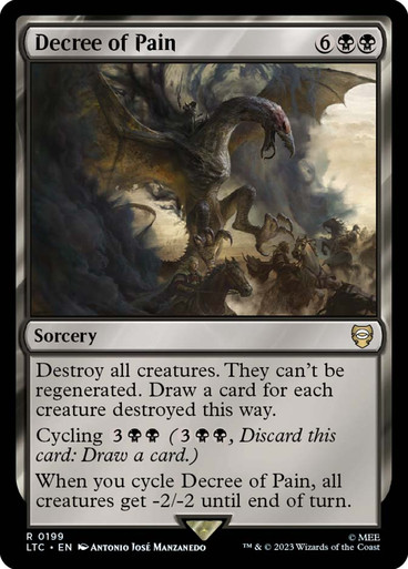 Decree of Pain The Lord of the Rings Commander