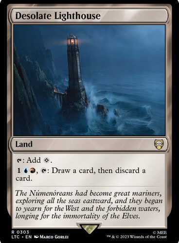 Desolate Lighthouse The Lord of the Rings Commander