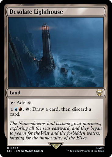 Desolate Lighthouse The Lord of the Rings Commander