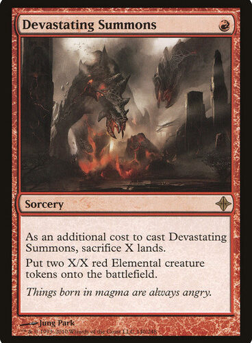 Devastating Summons Rise of the Eldrazi