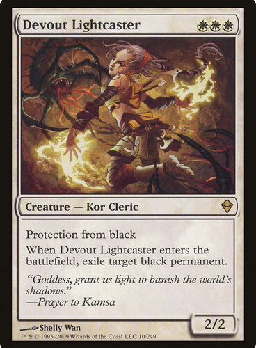 Devout Lightcaster Zendikar