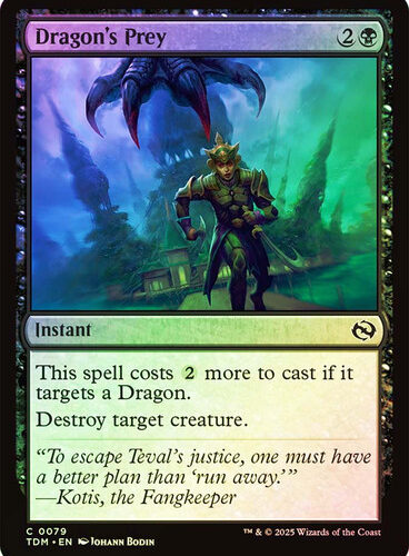 Dragon's Prey Tarkir: Dragonstorm (Foil)