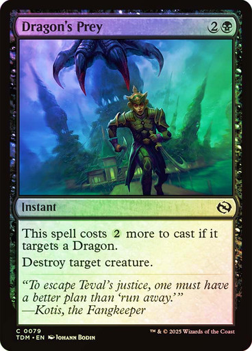 Dragon's Prey Tarkir: Dragonstorm (Foil)