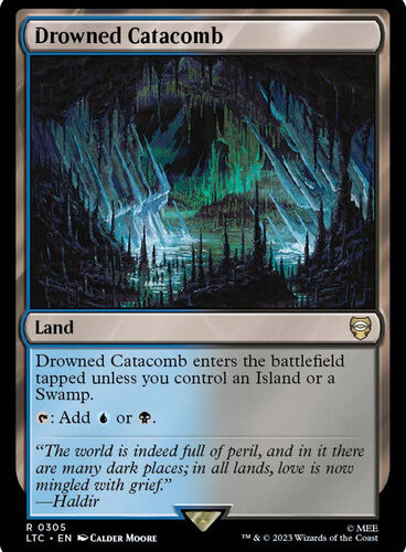 Drowned Catacomb The Lord of the Rings Commander