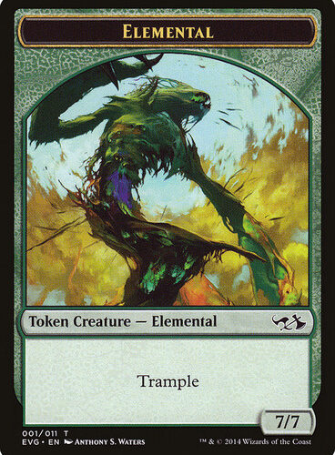 ElementalToken__49874 {Elemental Token} Duel Decks: Anthology