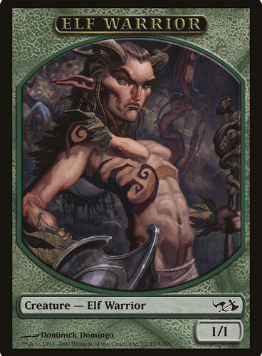 ElfWarrior__42410 {Elf Warrior Token} Duel Decks: Elves vs. Goblins