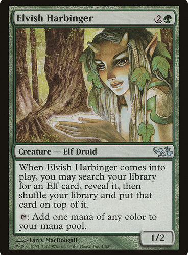 Elvish Harbinger Duel Decks: Elves vs. Goblins