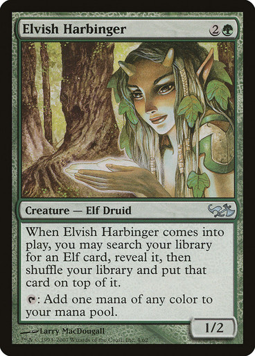 Elvish Harbinger Duel Decks: Elves vs. Goblins