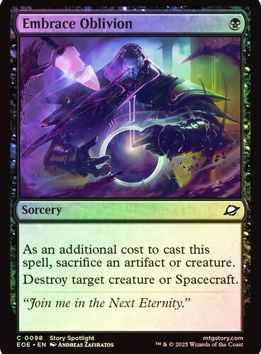 Embrace Oblivion Edge of Eternities