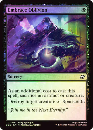 Embrace Oblivion Edge of Eternities