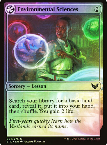 EnvironmentalSciences__38573 Environmental Sciences Strixhaven: School of Mages (Foil)