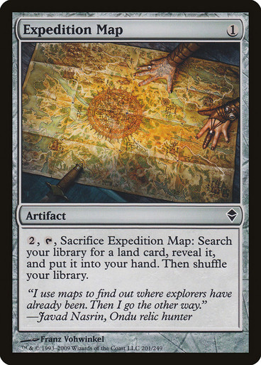 Expedition Map Zendikar