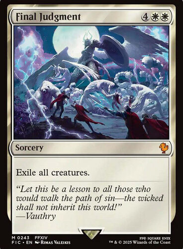 Final Judgment FINAL FANTASY Commander