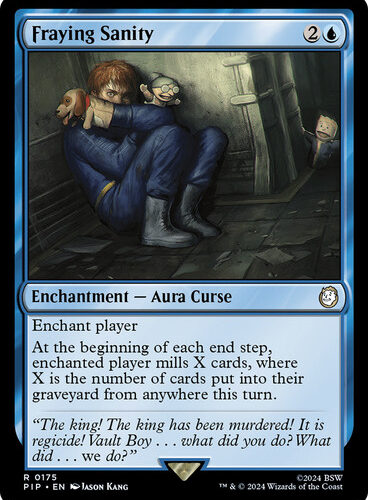 Fraying Sanity Fallout Commander