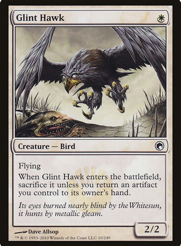 GlintHawk__70531 Glint Hawk Scars of Mirrodin