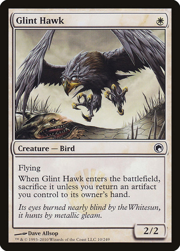 GlintHawk__70531 Glint Hawk Scars of Mirrodin