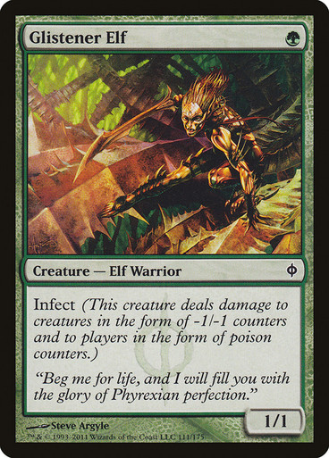 GlistenerElf__34690 Glistener Elf New Phyrexia
