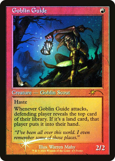 Goblin Guide (Love Your LGS) (Retro Frame) Promo: General (Foil)