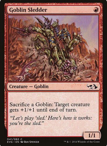 GoblinSledder__65029 Goblin Sledder Duel Decks: Anthology