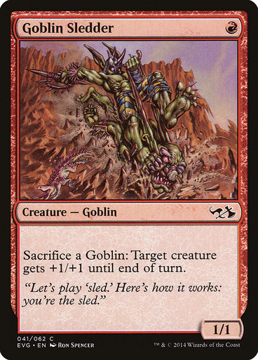 Goblin Sledder Duel Decks: Anthology