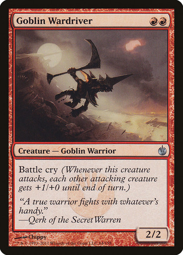 Goblin Wardriver Mirrodin Besieged