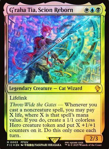 G'raha Tia, Scion Reborn FINAL FANTASY Commander