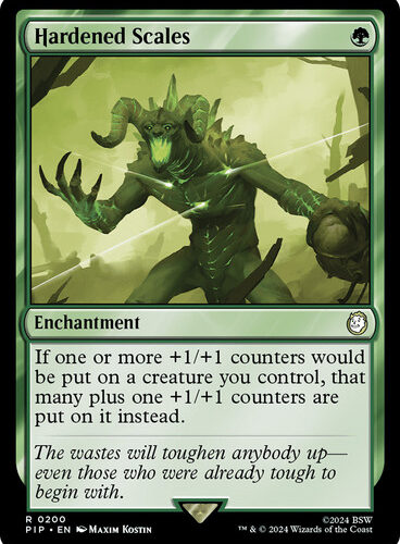 Hardened Scales Fallout Commander