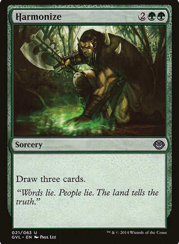 Harmonize (Garruk vs. Liliana) Duel Decks: Anthology