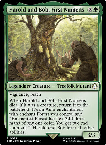 Harold and Bob, First Numens Fallout Commander