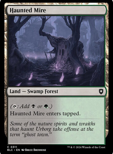 Haunted Mire Bloomburrow Commander