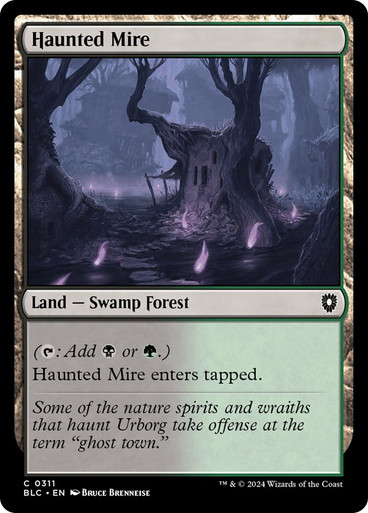 Haunted Mire Bloomburrow Commander