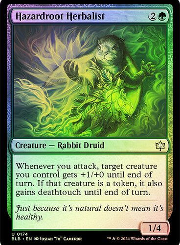 Hazardroot Herbalist Bloomburrow (Foil)