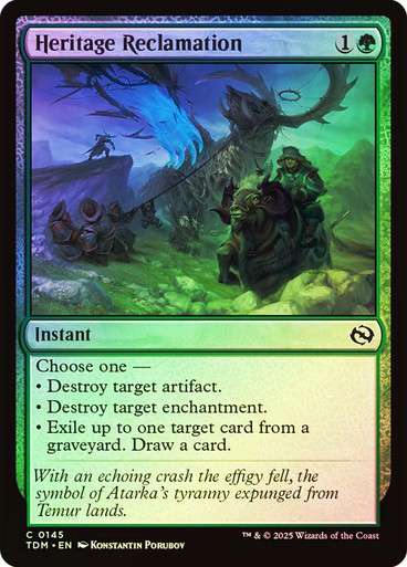 HeritageReclamation__33035 Heritage Reclamation Tarkir: Dragonstorm (Foil) English