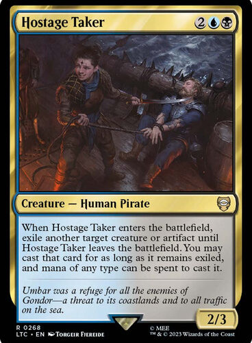 Hostage Taker The Lord of the Rings Commander