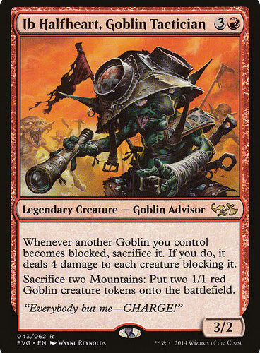 Ib Halfheart, Goblin Tactician Duel Decks: Anthology