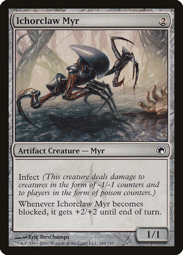 IchorclawMyr__38151 Ichorclaw Myr Scars of Mirrodin