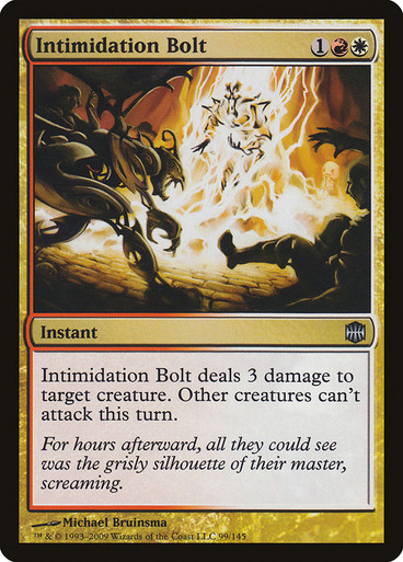 Intimidation Bolt Alara Reborn