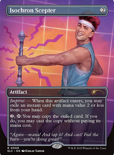 Isochron Scepter (Secret Lair Countdown) (Borderless) Secret Lair Drop