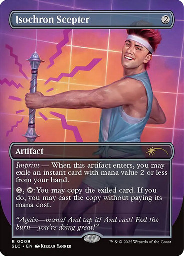 Isochron Scepter (Secret Lair Countdown) (Borderless) Secret Lair Drop