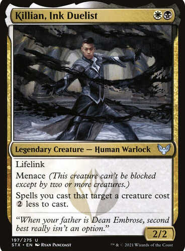 KillianInkDuelist__14531 Killian, Ink Duelist Strixhaven: School of Mages