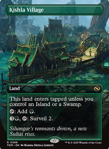 Kishla Village (Borderless) Tarkir: Dragonstorm