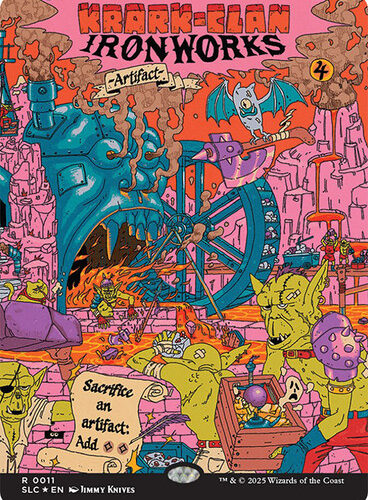 Krark-Clan Ironworks (Secret Lair Countdown) (Borderless) Secret Lair Drop