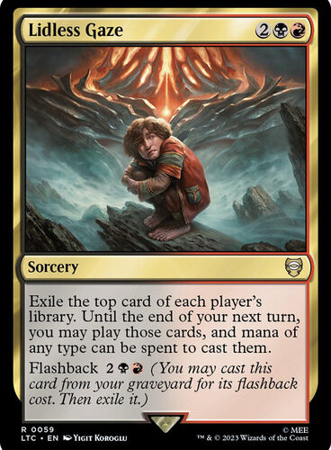 Lidless Gaze The Lord of the Rings Commander