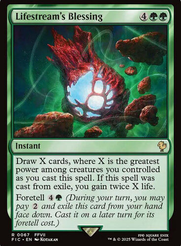 Lifestream's Blessing FINAL FANTASY Commander