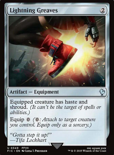 Lightning Greaves FINAL FANTASY Commander