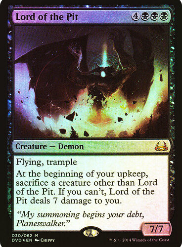 Lord of the Pit Duel Decks: Divine vs. Demonic (Foil)